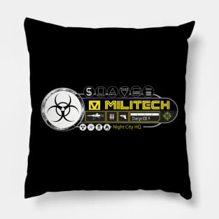 Cyberpunk - Militech International Armaments Pillow