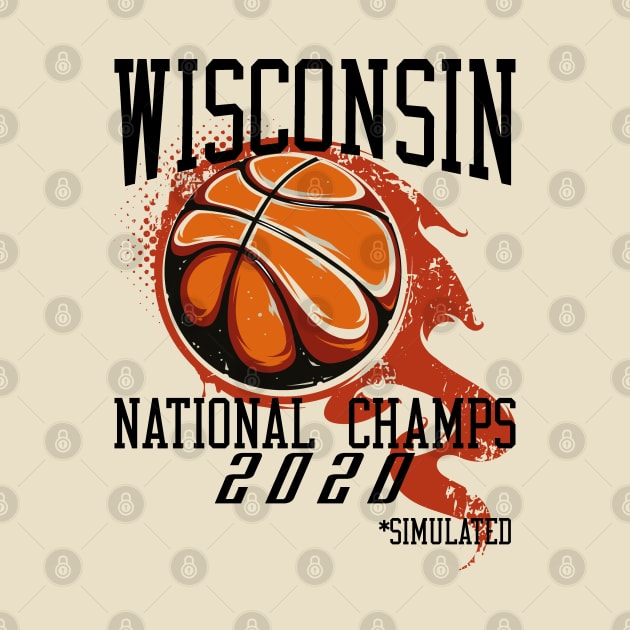 Wisconsin 2020 National Champs Simulated by Bernards