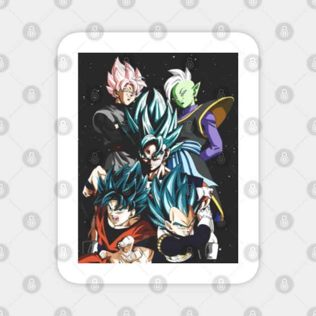 Zamasu Black Goku Goku Veggeta Blue Rose Sayayins Jiren Broly