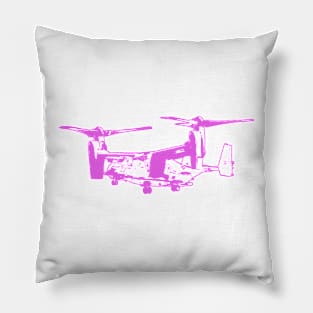 Bell Boeing V-22 Osprey - Pink Design Pillow