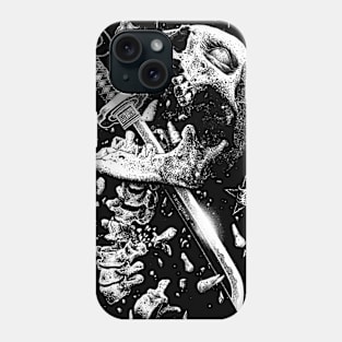 Katana Dirty Skull Phone Case