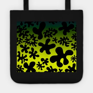 Black and yellow Tote