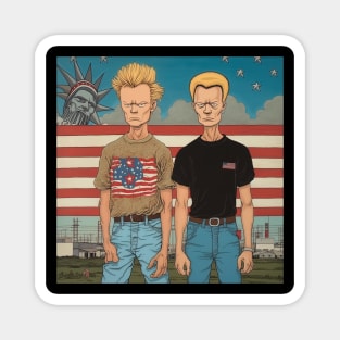 beavis and butthead - Design 3 Magnet