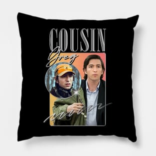 Cousin Greg -- 90s Style Aesthetic Pillow