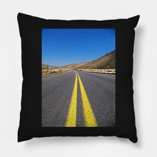 Lonely road Pillow