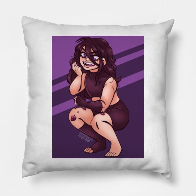 Wrath Pillow by paperstarzz