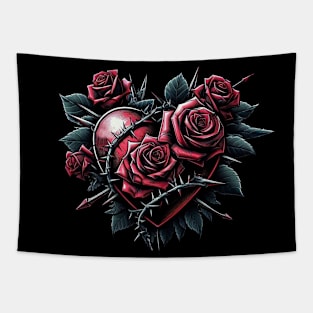 Heart of a rose Tapestry