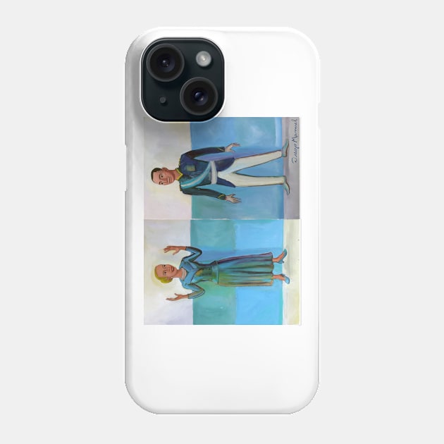 Evita y Juan Perón Phone Case by diegomanuel