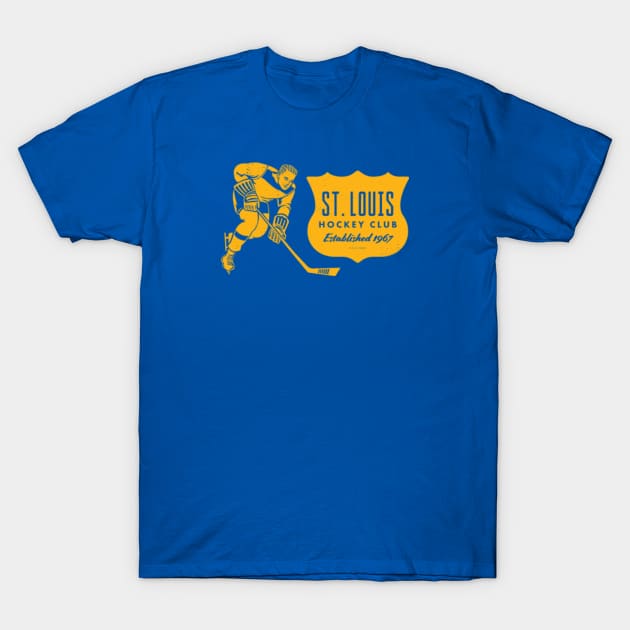 St. Louis Blues Women's Vintage Hockey T-Shirt