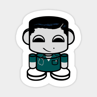 HERO'BOT Nurse Jimmy Derham Magnet