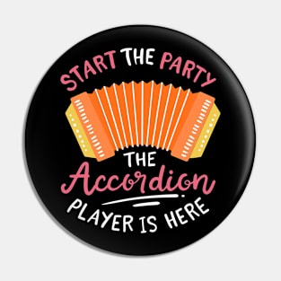 Start The Party The Accordion Player Is Here Pin