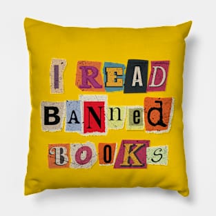 I Read Banned Books Pillow