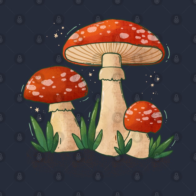 Mushrooms by Tania Tania