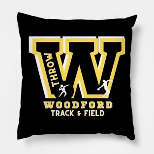 Woodford Throw track and field Pillow