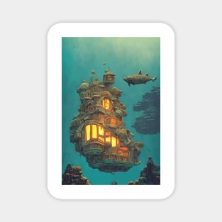 Cozy Home Under the Sea Magnet