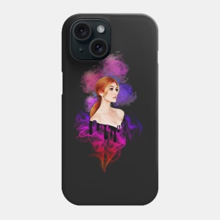 Katherine McNamara : Pink Splash Phone Case