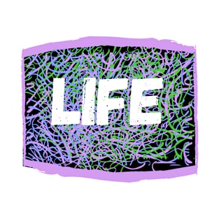 Life Abstract Art T-Shirt