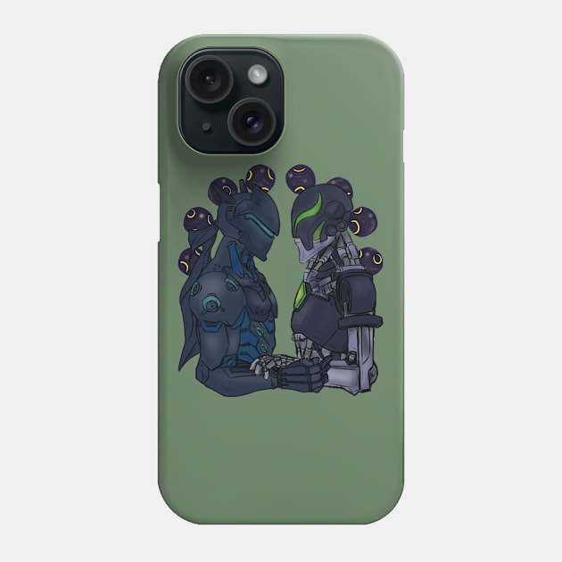 Carbon Fiber [Overwatch] Phone Case by undergroundchu2