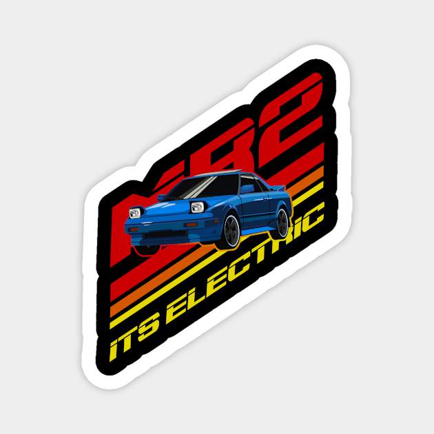 Its Electric MR2 Magnet by Kid Relic