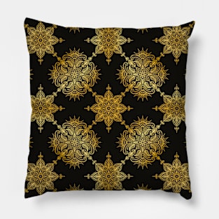 Golden sparkles Pillow