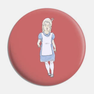 Zombie Alice Pin