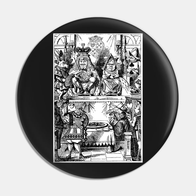 Queen of Hearts from Alice in Wonderland Pin by MasterpieceCafe