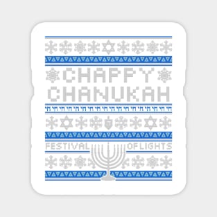 Chappy Chanukah Sweater Magnet