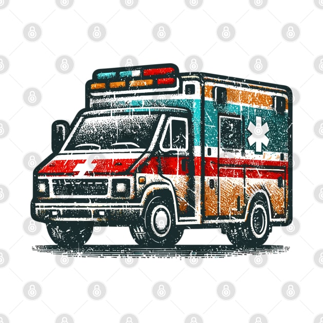 Ambulance by Vehicles-Art