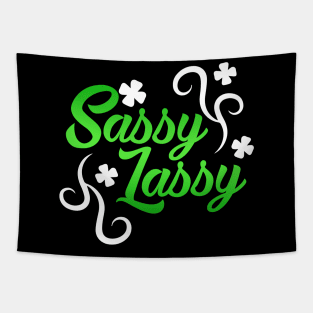 Sassy Lassy Shirt St Patricks day Ireland Gift Mug Tee Case Tapestry