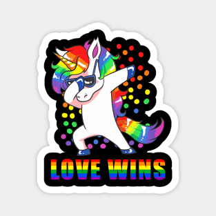 Love Wins Lgbt Gay Pride Magnet