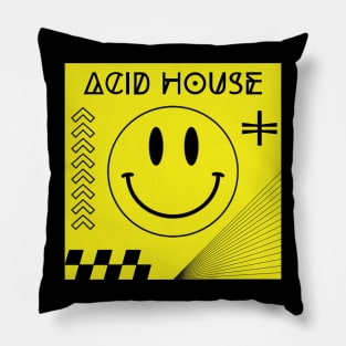 Acid house Pillow