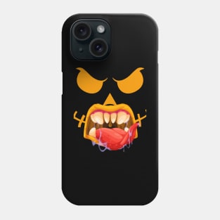 funny mouth and eyes pattern Phone Case