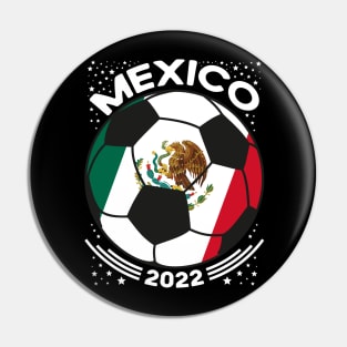 Mexico Flag Soccer Football Team Pin