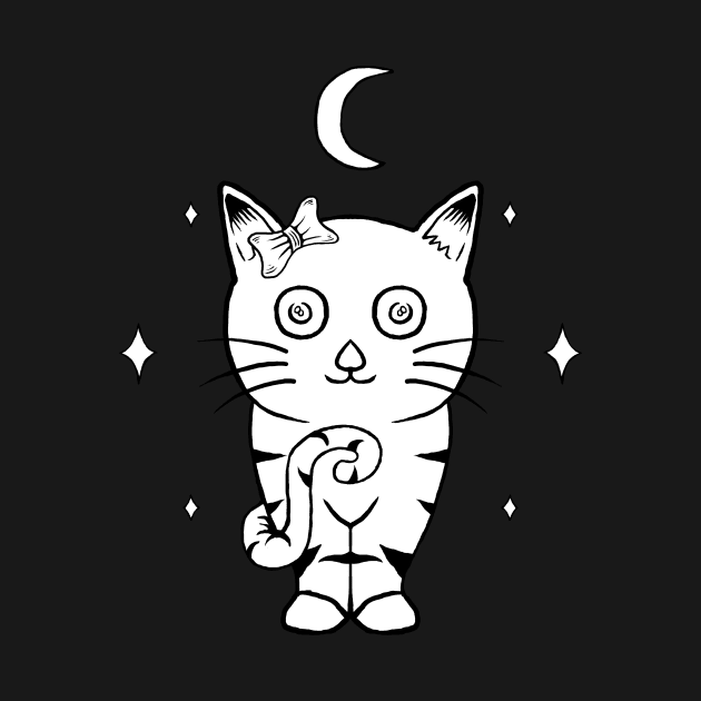 Cat Night by polkamdesign