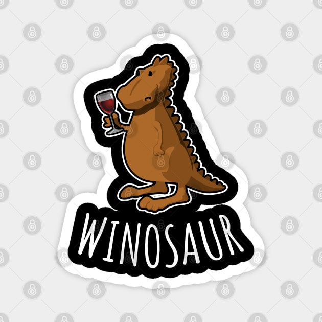 Winosaur Magnet by LunaMay