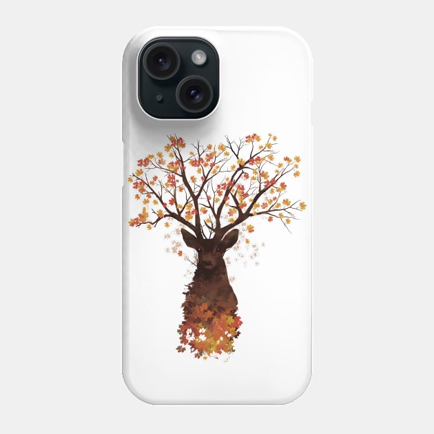 Fall Woods Phone Case by DANDINGEROZZ