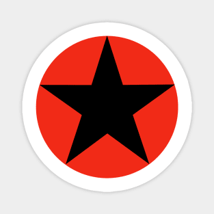 Red Star Symbol Magnet