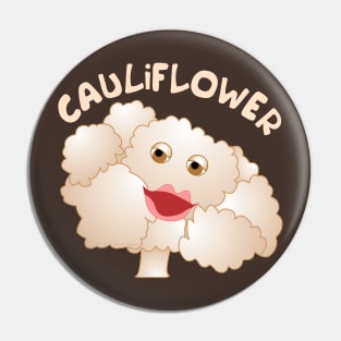 Cute Cauliflower Pin