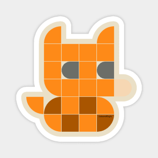 Cute Lil Foxy Fox (Big) Magnet