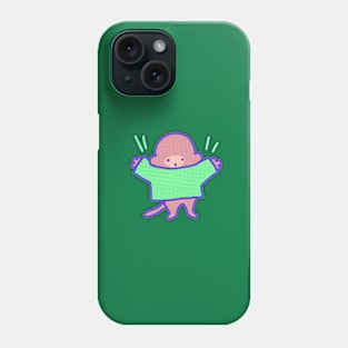 Monkey wearing shirt! Phone Case