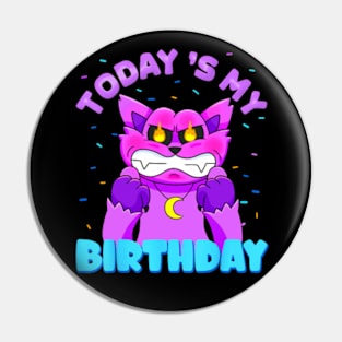 Todays My Birthday Boy Family Pin