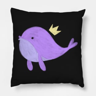 BTS purple whale Pillow