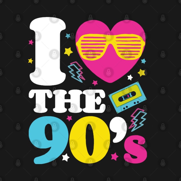 I Love The 90s by LEMOUS TEES