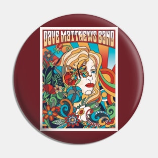 #DMB DAVE TOUR 2022 MATTHEWS BAND BLOSSOM MUSIC Pin