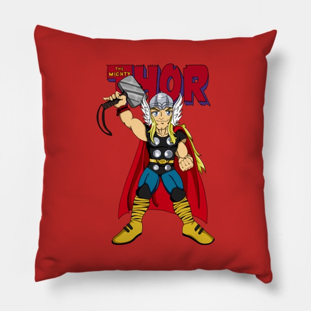 Thor! Pillow by MauryAraya316