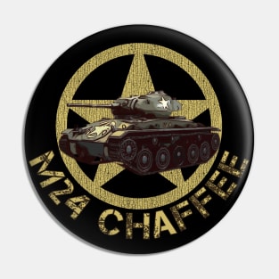 M24 Chaffee WW2 American Light Tank Pin