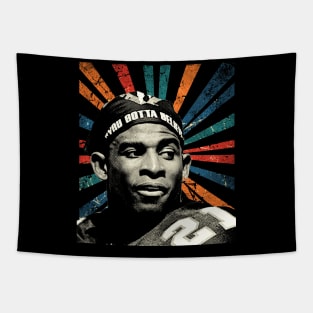 Deion Sanders - sketc vintage fresh Tapestry