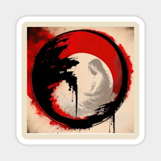 Enso Woman 2 Magnet