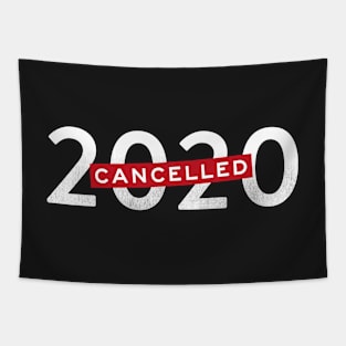 2020 year of pandemic (white) Tapestry