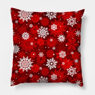 Funny Christmas Face Mask. Snowflakes Face Mask. Pillow